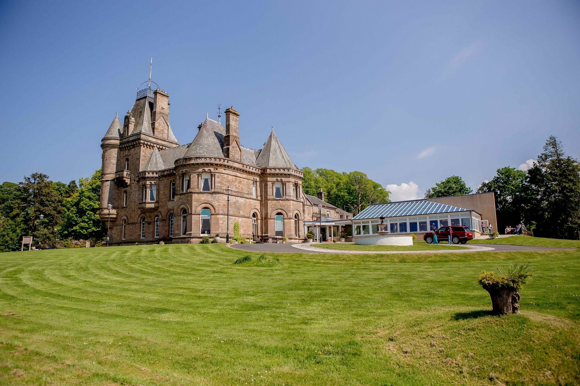 비거 Cornhill Castle 게스트하우스 외부 사진