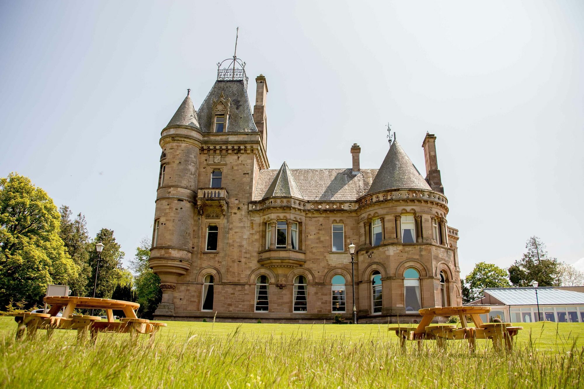 비거 Cornhill Castle 게스트하우스 외부 사진